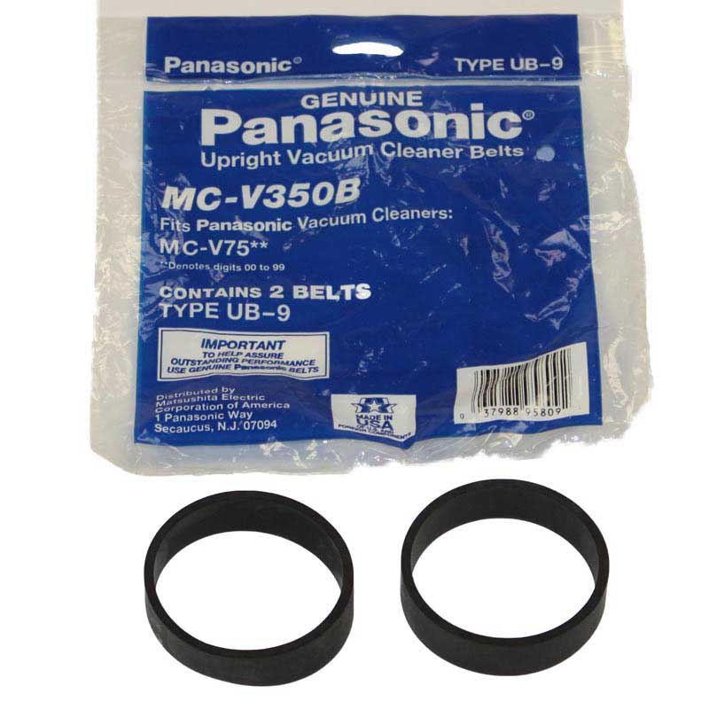 panasonic sweeper belts